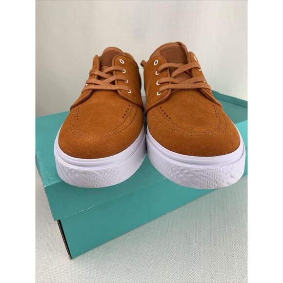 Nike SB Zoom STEFAN JANOSKI‎ Skate Shoes 333824-887 Orange White Mens 7 New! - Picture 3 of 12